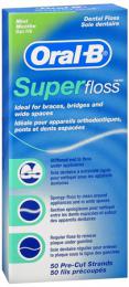 Oral-B Superfloss MINT, 50ks - zvětšit obrázek