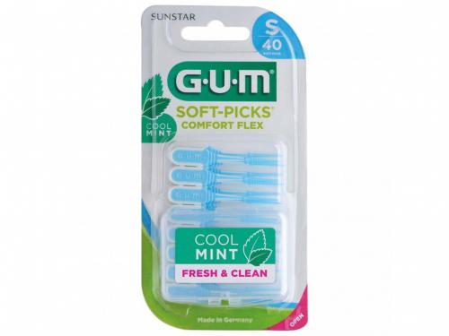 GUM SoftPick Comfort flex mint mezizubní kartáèek SMALL, 40 ks   